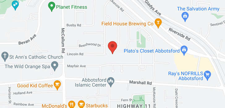 map of 33816 VICTORY BOULEVARD